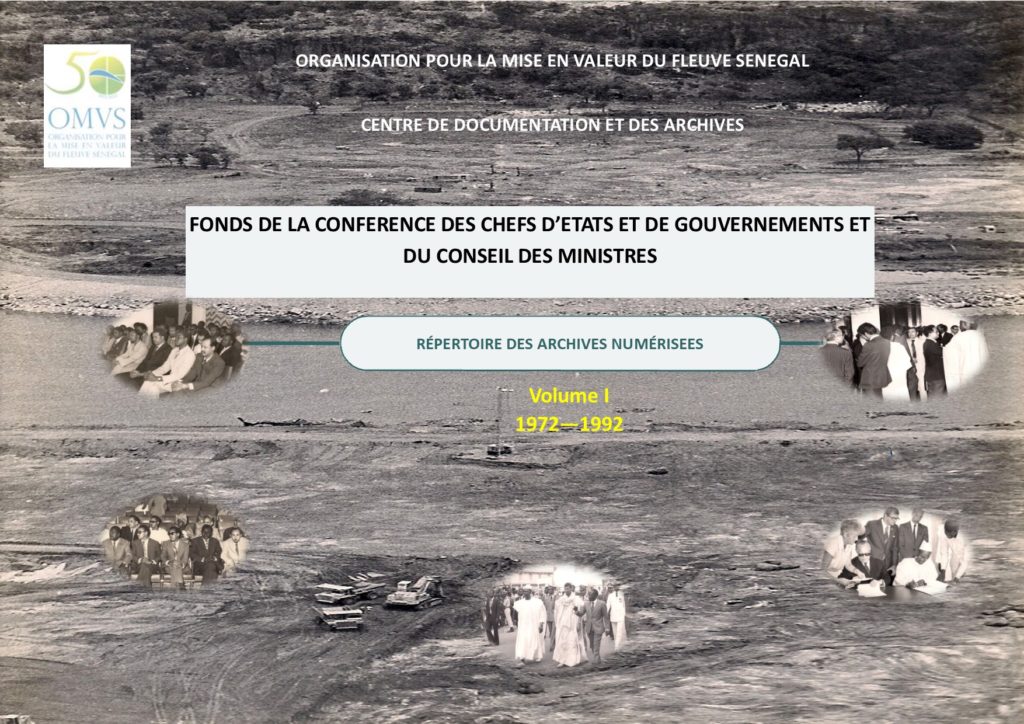 Répertoire des archives numérisées des Fonds de la Conférence des Chefs d’Etat et de Gouvernement et du Conseil des Ministres Vol 1 – 1972-1992