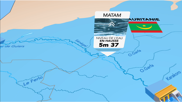 Découvrez le troisième numéro de la Situation hydrologique du 7 août 2025 du bassin du fleuve Sénégal